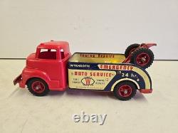 Vintage 15 Wyandotte Toys Emergency Auto Service Tow Truck