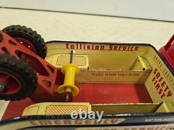 Vintage 15 Wyandotte Toys Emergency Auto Service Tow Truck