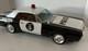 Vintage 16 Asakusa Mercury Cougar Highway Patrol Police Tin Car Toy Rare Japan