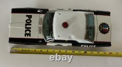 Vintage 16 Asakusa Mercury Cougar Highway Patrol Police Tin Car Toy Rare Japan