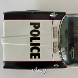 Vintage 16 Asakusa Mercury Cougar Highway Patrol Police Tin Car Toy Rare Japan