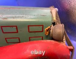 Vintage 16 Marx Toys Super Deluxe Coupe Car, Pressed Steel, Battery Operated