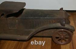 Vintage 1920's Schieble Dayton Hill Climber Coupe Pressed Steel Toy Car