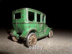 Vintage 1923 Arcade Cast Iron Model T Ford Sedan Toy Car 5 Long Original SUPERB