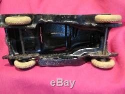 Vintage 1928 Arcade Chevy cast iron coupe chevrolet toy car 8 inch larger size