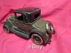 Vintage 1928 Arcade cast iron chevy coupe improved utility chevrolet toy car