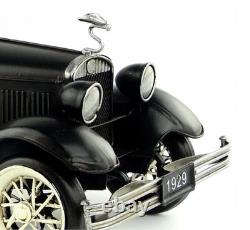 Vintage 1929 Rolls-Royce Phantom I Handcrafted Tin Car Model Ornaments Toys Gift