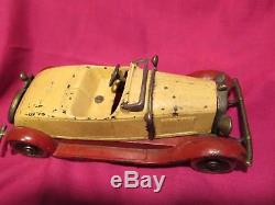 Vintage 1930 KILGORE Stutz Bearcat Roadster cast iron toy car convertible