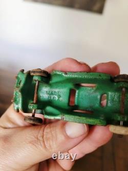 Vintage 1930's Arcade Cast Iron Car Carrier / Hauler Truck with 4 Cars