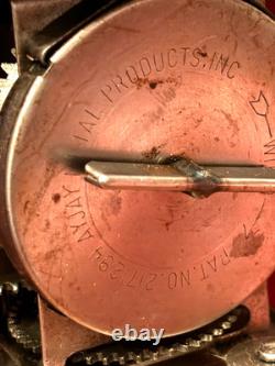 Vintage 1930's Ayjay Metal Products Wind-Up Bumper Clown Car Works