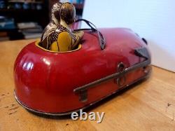 Vintage 1930's Lindstrom Tin Wind Up Skeeter Bug Bumper Car