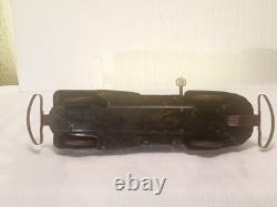 Vintage 1930s Marx Streamline Tin Wind-Up Sedan 13 Art Deco Car WORKS