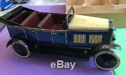 Vintage 1930s Pre War Burnett Ubilda Motor Constructor Car Boxed Meccano Tourer