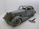 Vintage 1937 Marklin Tin Coupe Wind Up Motor & Stering Toy Car