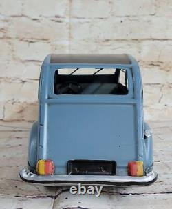 Vintage 1950 2cvToy Diecast Model Grey Color Highly Collectible Car GIFT