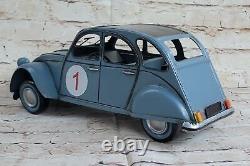 Vintage 1950 2cvToy Diecast Model Grey Color Highly Collectible Car GIFT