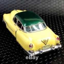 Vintage 1950 Marusan Friction Repaint Tin Car Toy Cadillac Made in japan