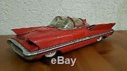 Vintage 1950's Alps Lincoln Futura Friction Toy Concept Space Car Japan