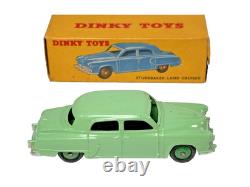 Vintage, 1950's Dinky Toys, #172, Green Studebaker Land Cruiser, England, NMIB