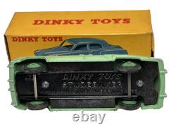 Vintage, 1950's Dinky Toys, #172, Green Studebaker Land Cruiser, England, NMIB