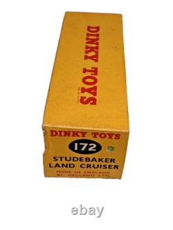 Vintage, 1950's Dinky Toys, #172, Green Studebaker Land Cruiser, England, NMIB