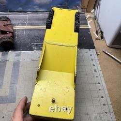 Vintage 1950's Pressed Steel STRUCTO Toys Auto Transport Car Carrier Truck