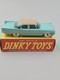 Vintage 1950s Dinky Toys #192 De soto Fireflite Sedan With The Original Box Made