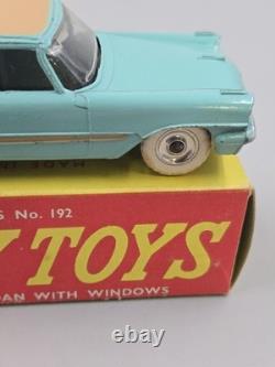 Vintage 1950s Dinky Toys #192 De soto Fireflite Sedan With The Original Box Made