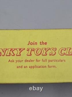 Vintage 1950s Dinky Toys #192 De soto Fireflite Sedan With The Original Box Made