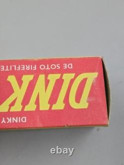 Vintage 1950s Dinky Toys #192 De soto Fireflite Sedan With The Original Box Made