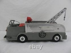 Vintage 1950s Ideal Toys 17 American Lafrance Fix-It Wrecker Tow Truck VG
