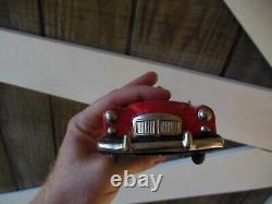 Vintage 1950s Marx Linemar Olive Oyl Popeye Friction Roadster Tin Toy Car Rare