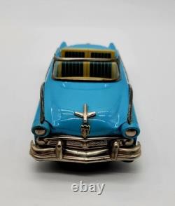 Vintage 1950s New Ford Friction Moter Toy Car By Haji (Japan)