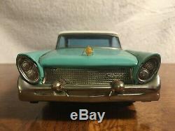 Vintage 1950s Tin Litho Continental Friction Bandai 11 Toy Car Japan