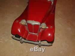Vintage 1954 Doepke MT (MG TD) Model Toys Rossmoyne Ohio Metal Diecast Car 15