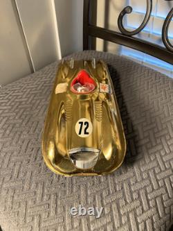 Vintage 1955 Mattel Bonneville Salt-Flats Special Tin Friction Toy Car