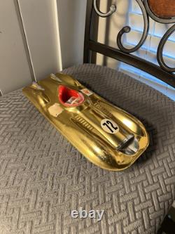 Vintage 1955 Mattel Bonneville Salt-Flats Special Tin Friction Toy Car