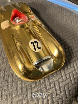 Vintage 1955 Mattel Bonneville Salt-Flats Special Tin Friction Toy Car
