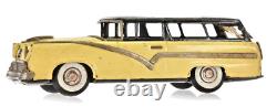 Vintage 1956 Ford S/w Tin Friction Toy Car! Made In Japan Tn (toys Nomura)