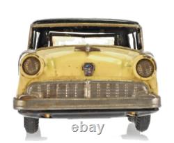 Vintage 1956 Ford S/w Tin Friction Toy Car! Made In Japan Tn (toys Nomura)