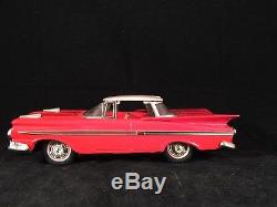Vintage 1959 Chevy Impala Tin Toy Car Friction Works Ex Condition Japan ATC