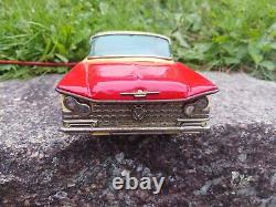 Vintage 1959 Cragston Tin Buick Battery Operated Toy Car 12 Made In Japan