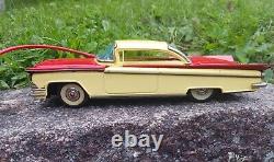 Vintage 1959 Cragston Tin Buick Battery Operated Toy Car 12 Made In Japan