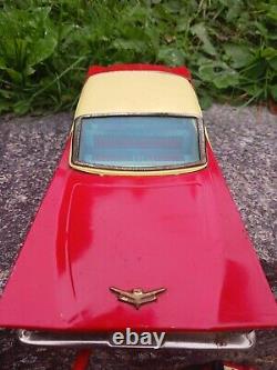 Vintage 1959 Cragston Tin Buick Battery Operated Toy Car 12 Made In Japan