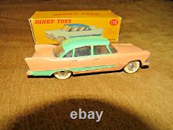 Vintage 1959 Dinky Toys Britain #178 Plymouth Plaza Deluxe Diecast Car & Box