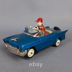 Vintage 1960 Tin Toy Cars Collectible Wind-Up