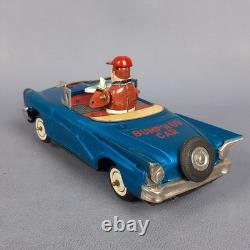 Vintage 1960 Tin Toy Cars Collectible Wind-Up