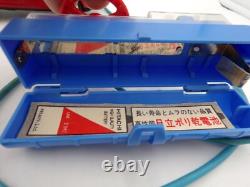 Vintage 1960's Bandai Japan Remote Control Nissan Bluebird Tin Plastic Car NMIB