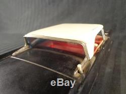 Vintage 1960's Bandai Lincoln Continental Tin Friction Car Japan WORKS RARE