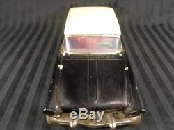 Vintage 1960's Bandai Lincoln Continental Tin Friction Car Japan WORKS RARE